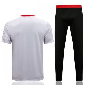 Manchester United Trainings Polo 2022-23 Witte